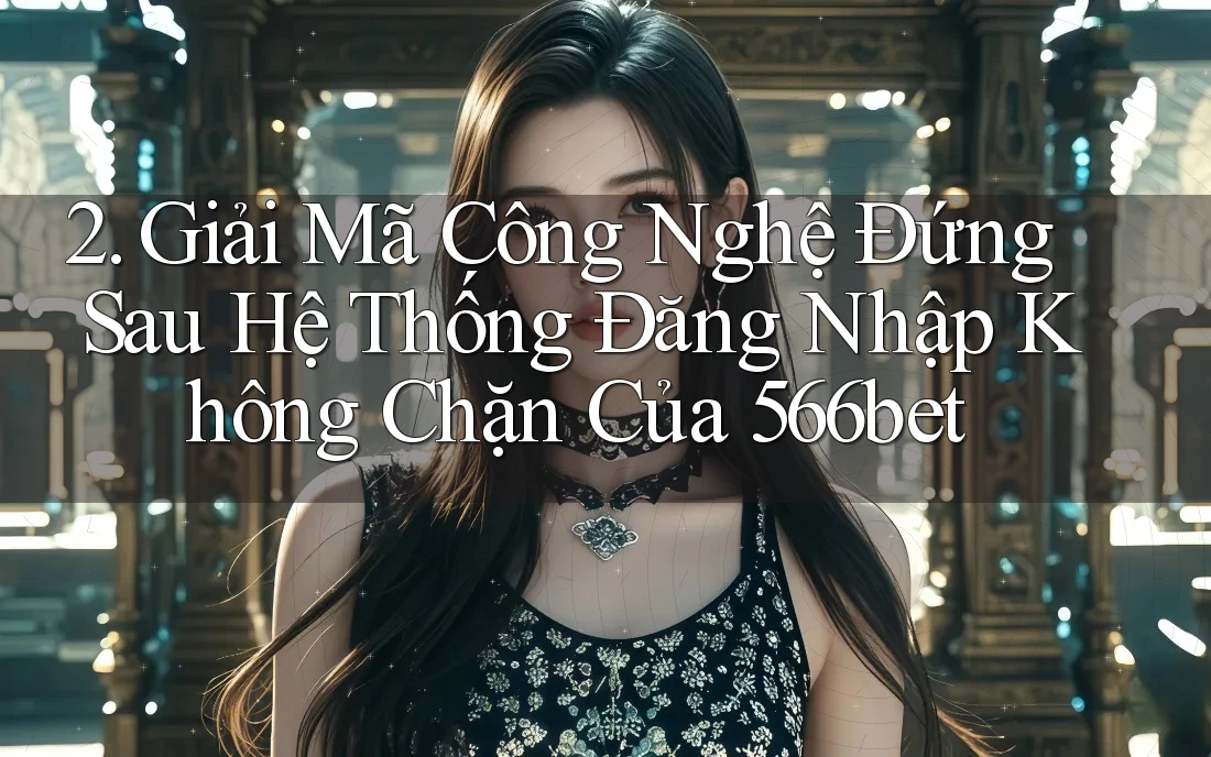 2. Giải Mã Công Nghệ Đứng Sau Hệ Thống Đăng Nhập Không Chặn Của 566bet