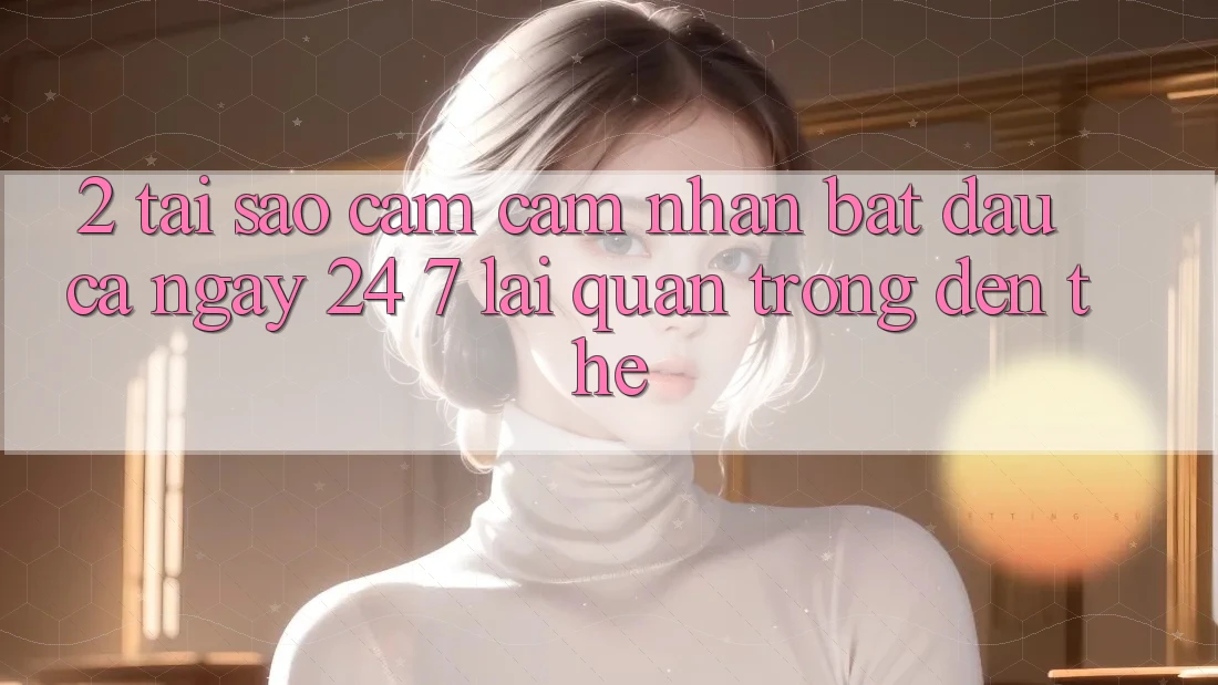 2. Tại Sao Cảm cảm nhận “Bắt đầu Cả Ngày” (24/7) Lại Quan Trọng Đến Thế?