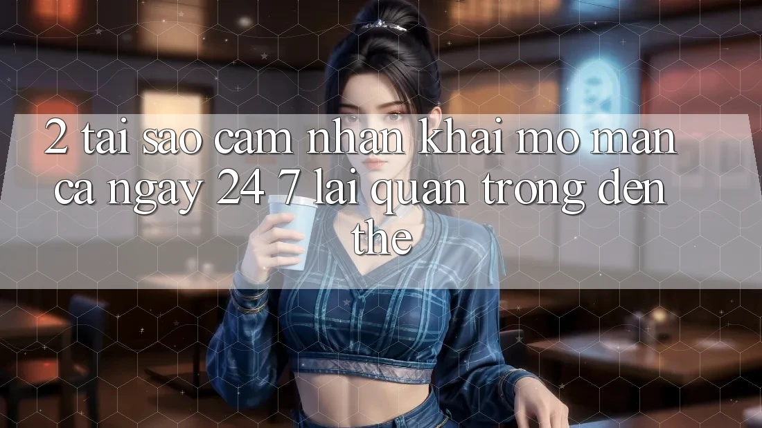 2. Tại Sao Cảm nhận “Khai mở màn Cả Ngày” (24/7) Lại Quan Trọng Đến Thế? 2. Tại Sao Cảm nhận “Khai mở màn Cả Ngày” (24/7) Lại Quan Trọng Đến Thế?