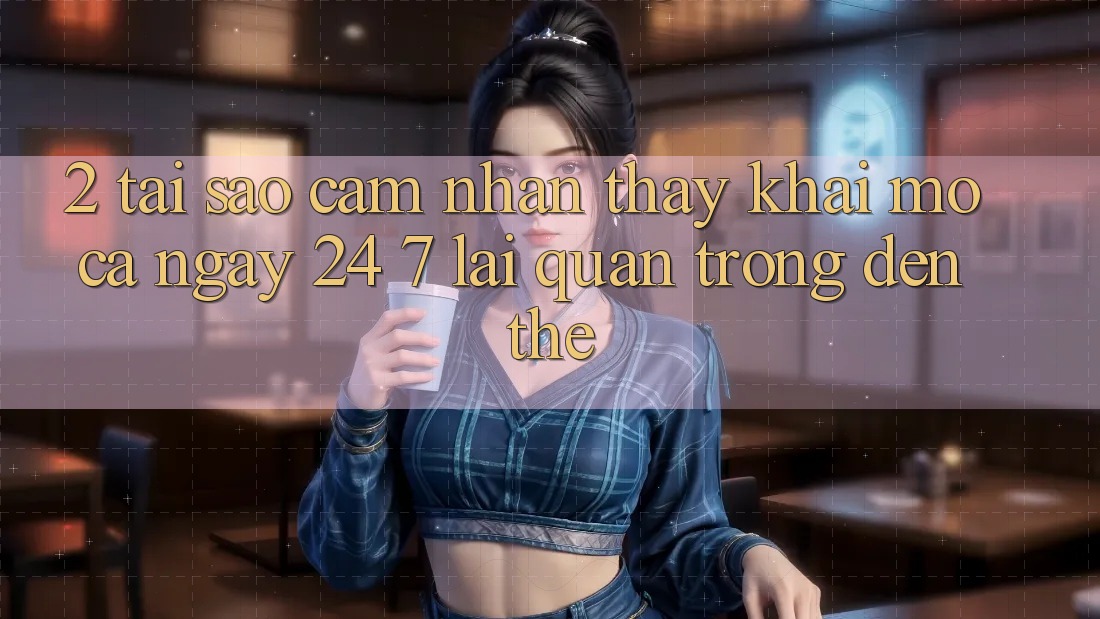 2. Tại Sao Cảm nhận thấy “Khai mở Cả Ngày” (24/7) Lại Quan Trọng Đến Thế?