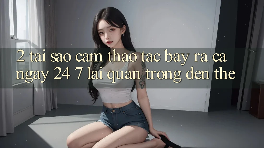 2. Tại Sao Cảm thao tác “Bày ra Cả Ngày” (24/7) Lại Quan Trọng Đến Thế?