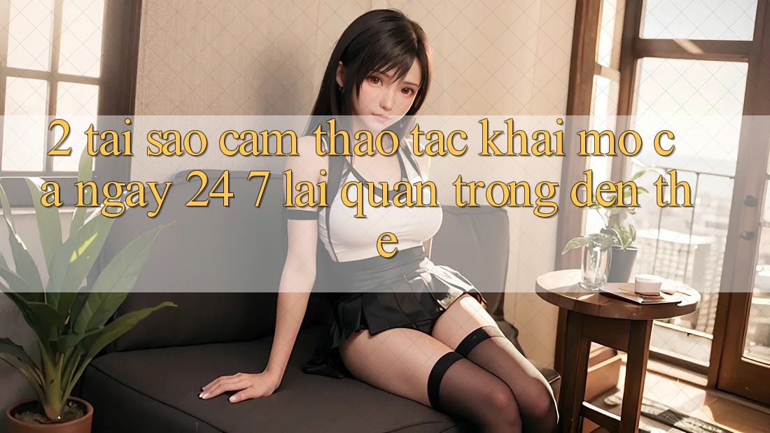 2. Tại Sao Cảm thao tác “Khai mở Cả Ngày” (24/7) Lại Quan Trọng Đến Thế?