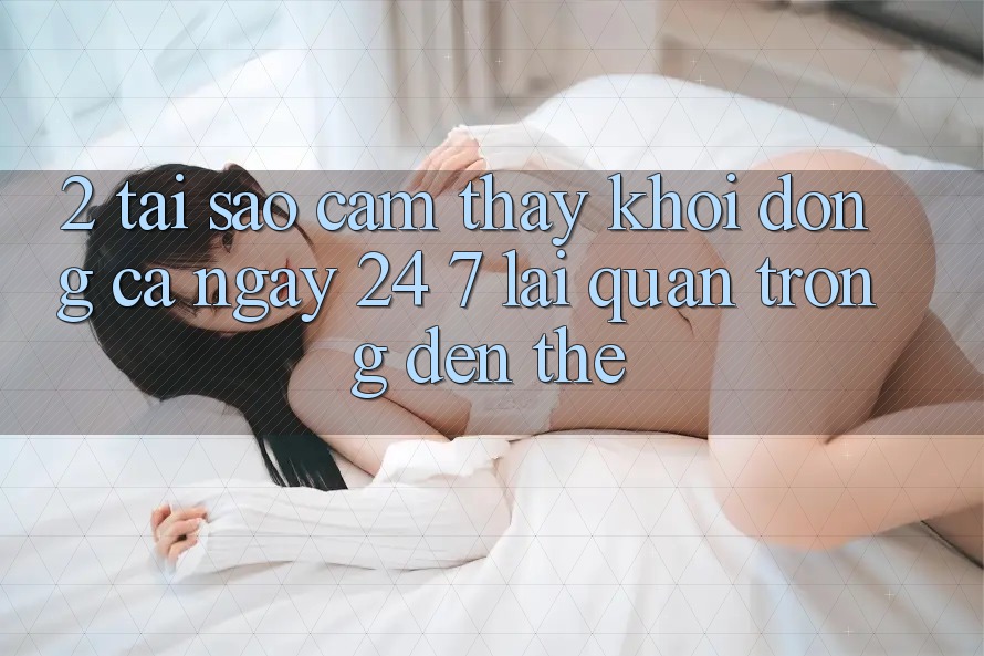 2. Tại Sao Cảm thấy “Khởi động Cả Ngày” (24/7) Lại Quan Trọng Đến Thế?