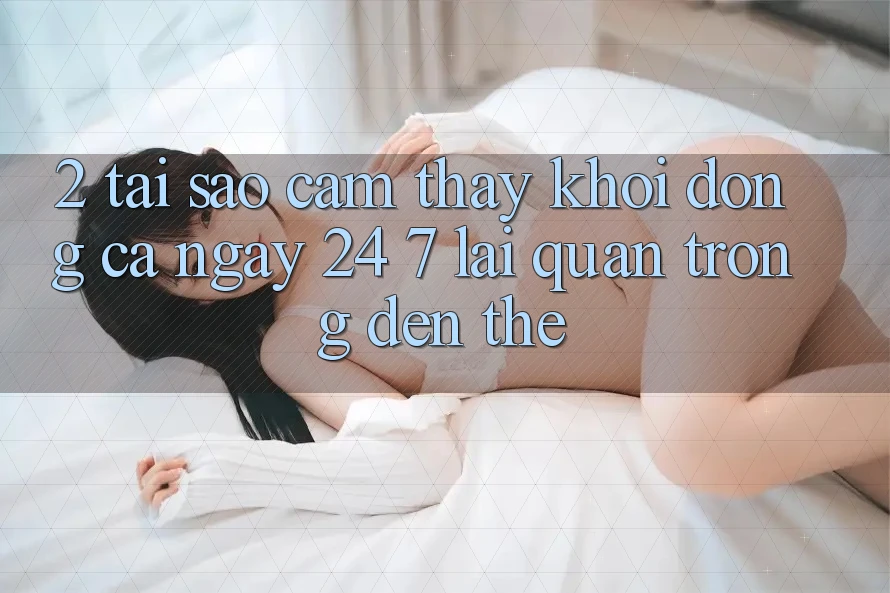 2. Tại Sao Cảm thấy “Khởi động Cả Ngày” (24/7) Lại Quan Trọng Đến Thế?