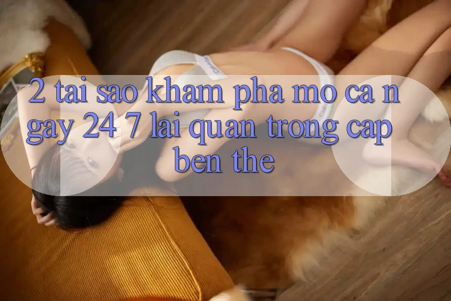 2. Tại Sao Khám phá “Mở Cả Ngày” (24/7) Lại Quan Trọng Cập bến Thế? 2. Tại Sao Khám phá “Mở Cả Ngày” (24/7) Lại Quan Trọng Cập bến Thế?
