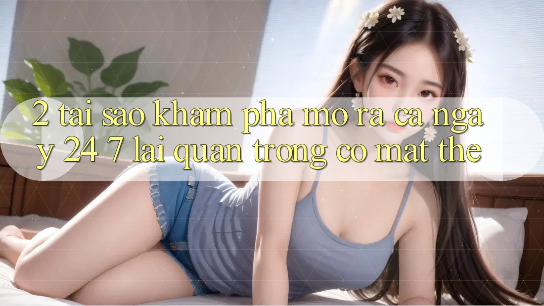 2. Tại Sao Khám phá “Mở ra Cả Ngày” (24/7) Lại Quan Trọng Có mặt Thế?