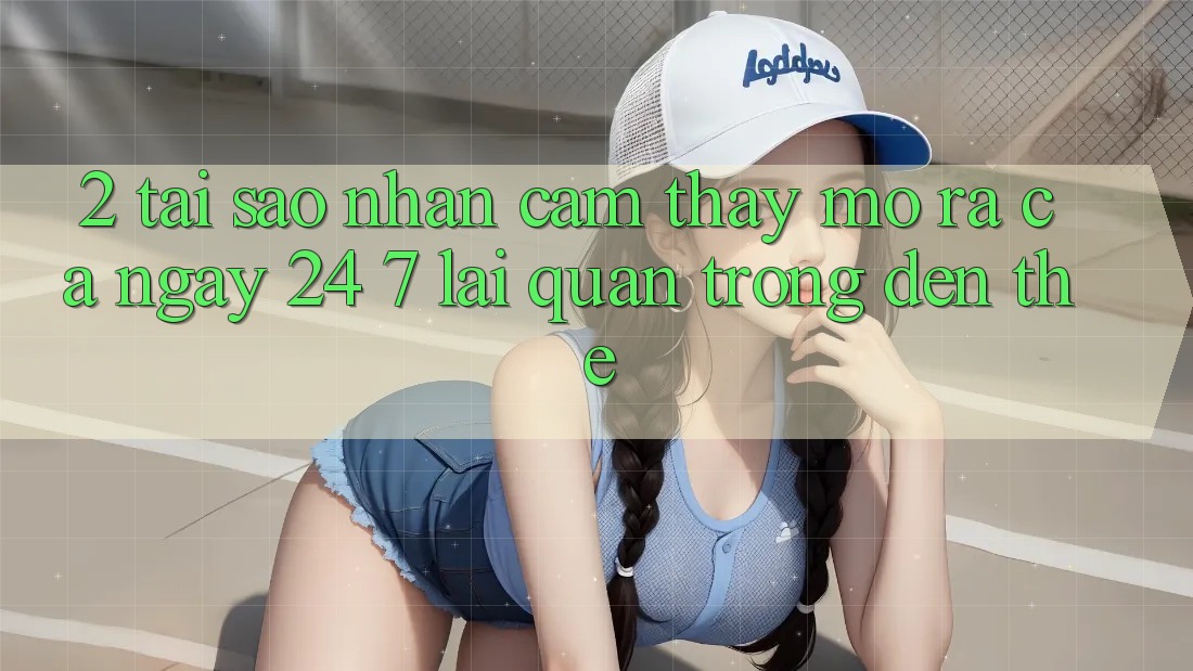 2. Tại Sao Nhận cảm thấy “Mở ra Cả Ngày” (24/7) Lại Quan Trọng Đến Thế?