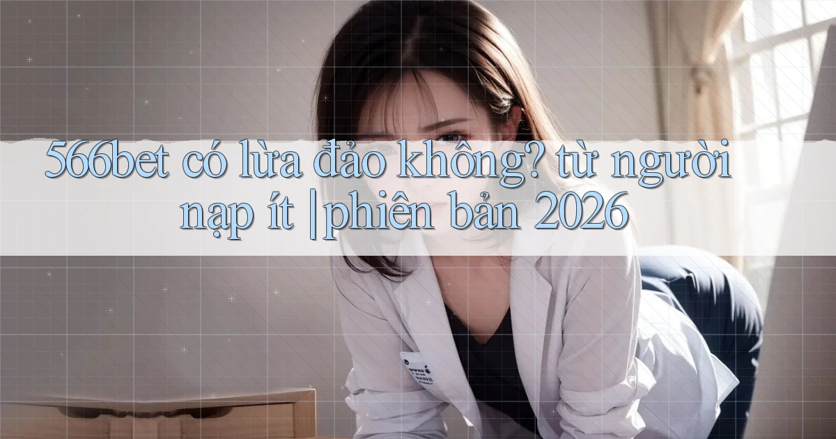 566bet có lừa đảo không từ người nạp ít phiên bản 2026