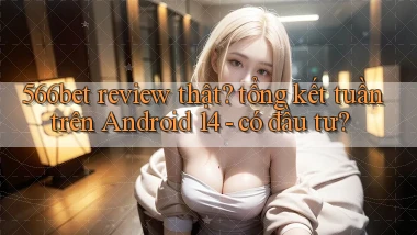 566bet review thật tổng kết tuần trên Android 14   có đầu tư