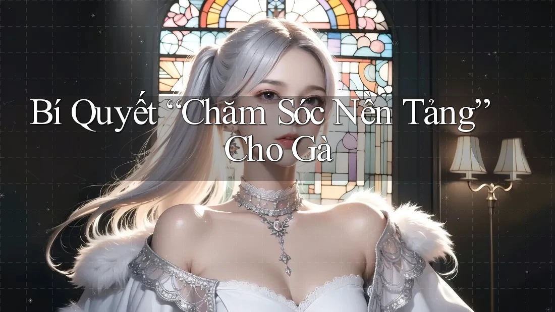 Bí Quyết “Chăm Sóc Nền Tảng” Cho Gà