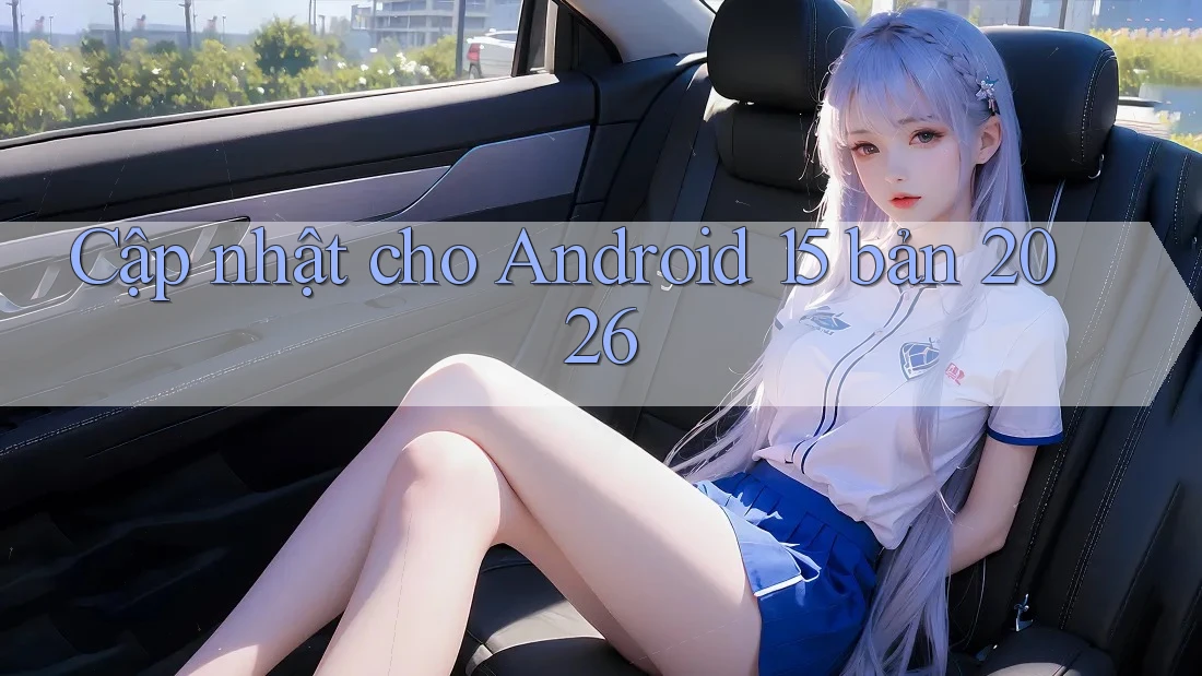 Cập nhật cho Android 15 bản 2026