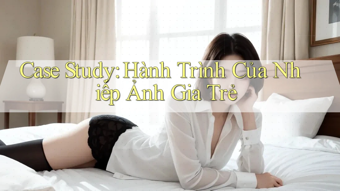 Case Study: Hành Trình Của Nhiếp Ảnh Gia Trẻ