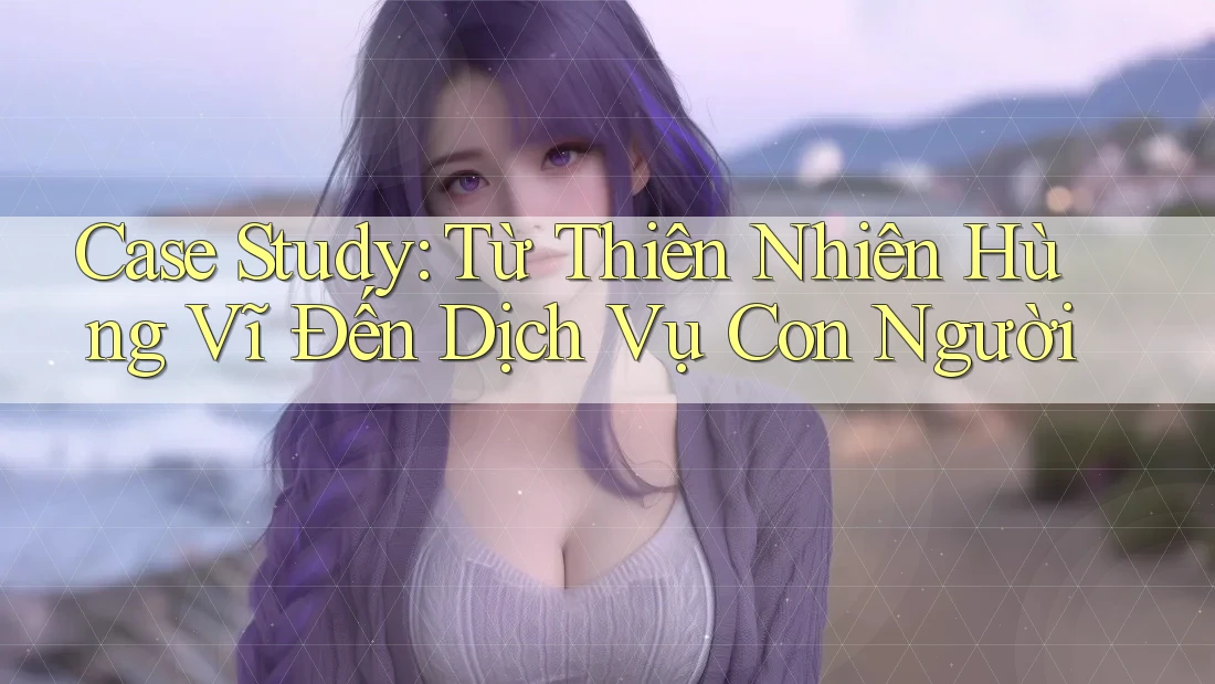 Case Study: Từ Thiên Nhiên Hùng Vĩ Đến Dịch Vụ Con Người