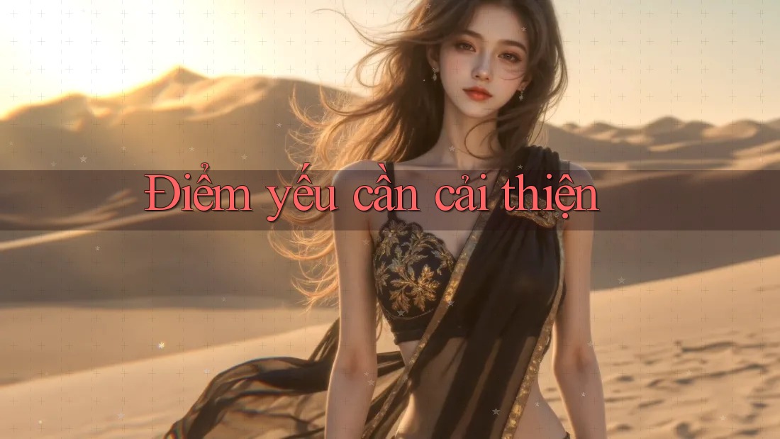 Điểm yếu cần cải thiện