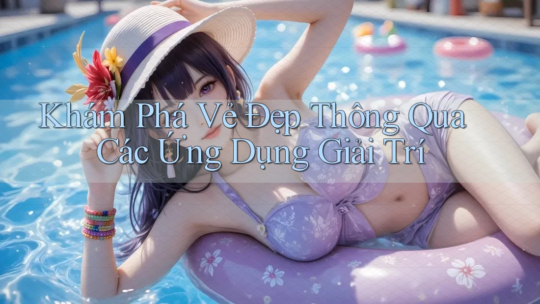 Khám Phá Vẻ Đẹp Thông Qua Các Ứng Dụng Giải Trí