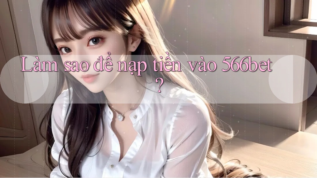 Làm sao để nạp tiền vào 566bet?