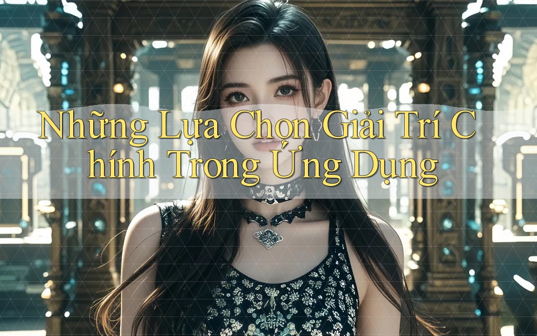 Những Lựa Chọn Giải Trí Chính Trong Ứng Dụng