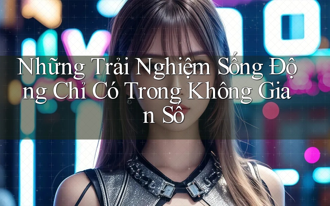Những Trải Nghiệm Sống Động Chỉ Có Trong Không Gian Số