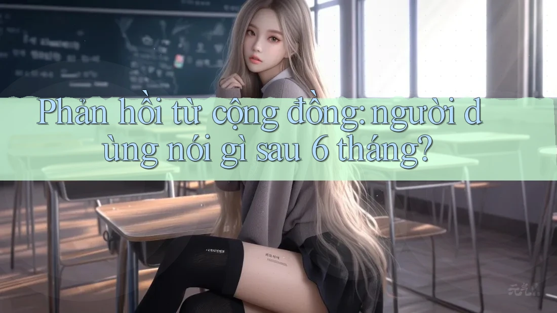 Phản hồi từ cộng đồng: người dùng nói gì sau 6 tháng?