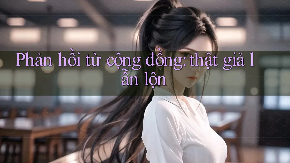 Phản hồi từ cộng đồng – thật giả lẫn lộn