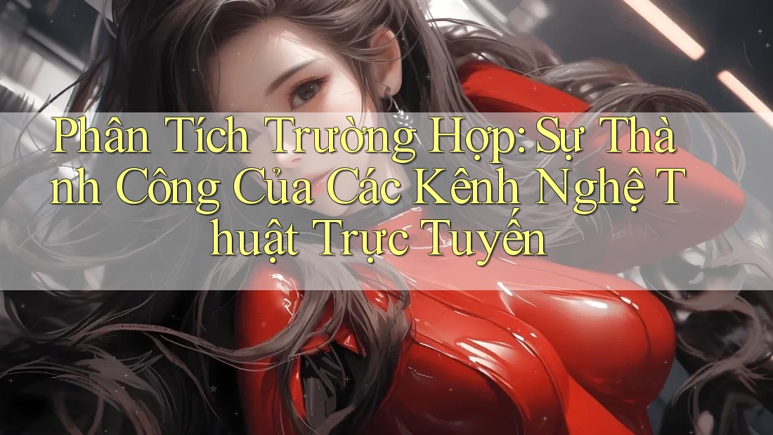Phân Tích Trường Hợp: Sự Thành Công Của Các Kênh Nghệ Thuật Trực Tuyến