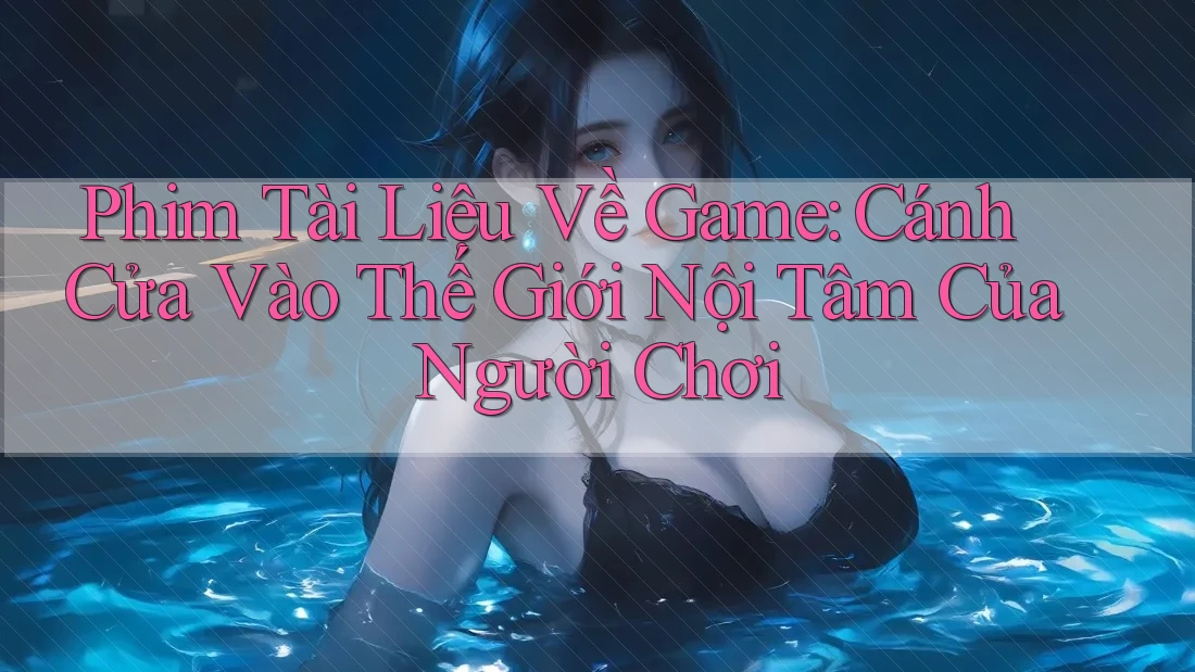 Phim Tài Liệu Về Game: Cánh Cửa Vào Thế Giới Nội Tâm Của Người Chơi