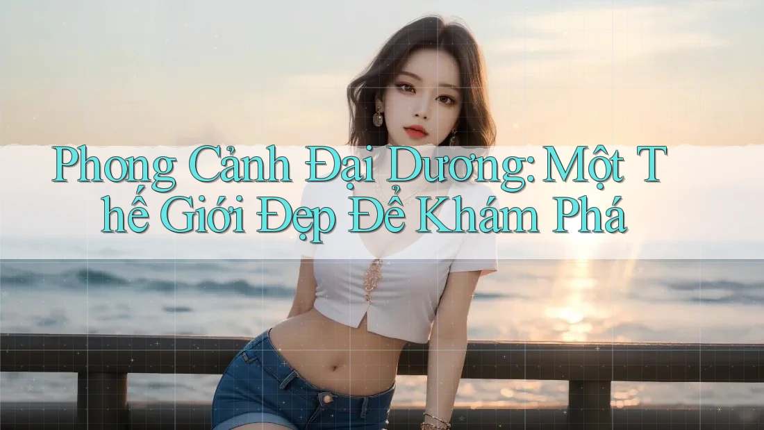 Phong Cảnh Đại Dương: Một Thế Giới Đẹp Để Khám Phá