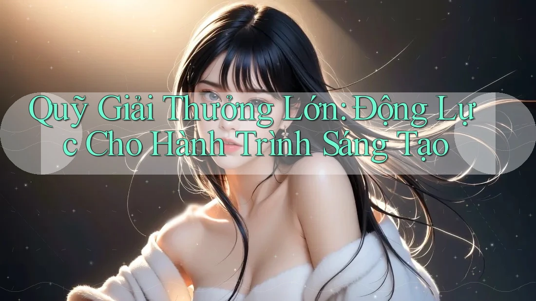 Quỹ Giải Thưởng Lớn: Động Lực Cho Hành Trình Sáng Tạo