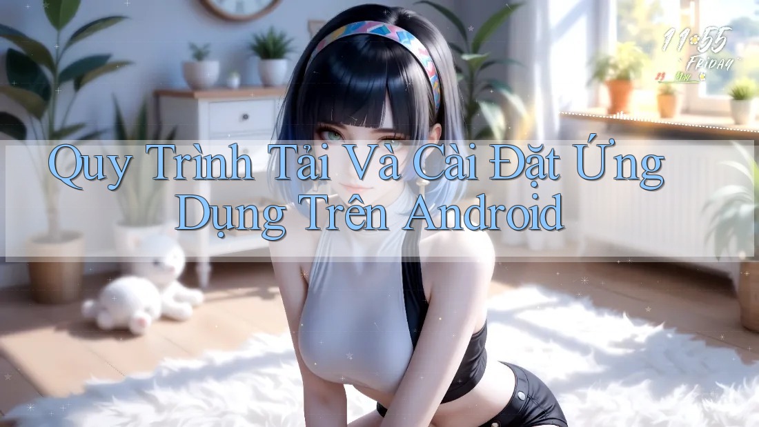 Quy trình tải và cài đặt ứng dụng trên Android