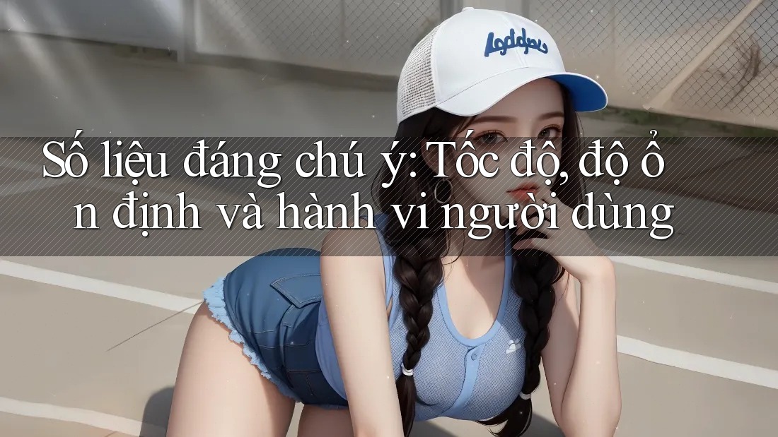 Số liệu đáng chú ý: Tốc độ, độ ổn định và hành vi người dùng
