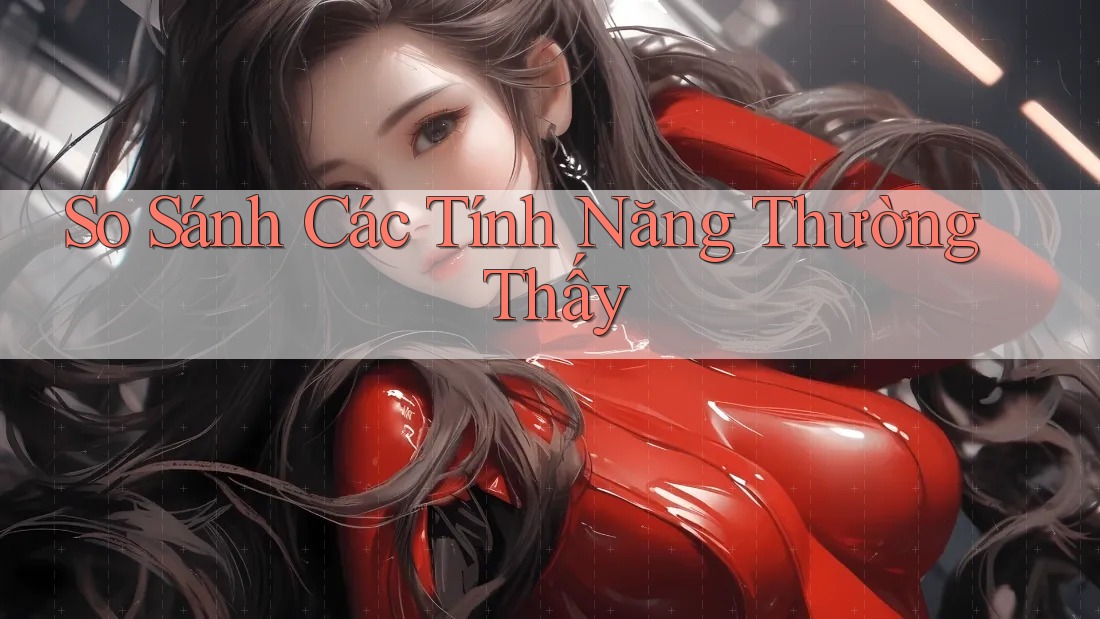 So Sánh Các Tính Năng Thường Thấy So Sánh Các Tính Năng Thường Thấy