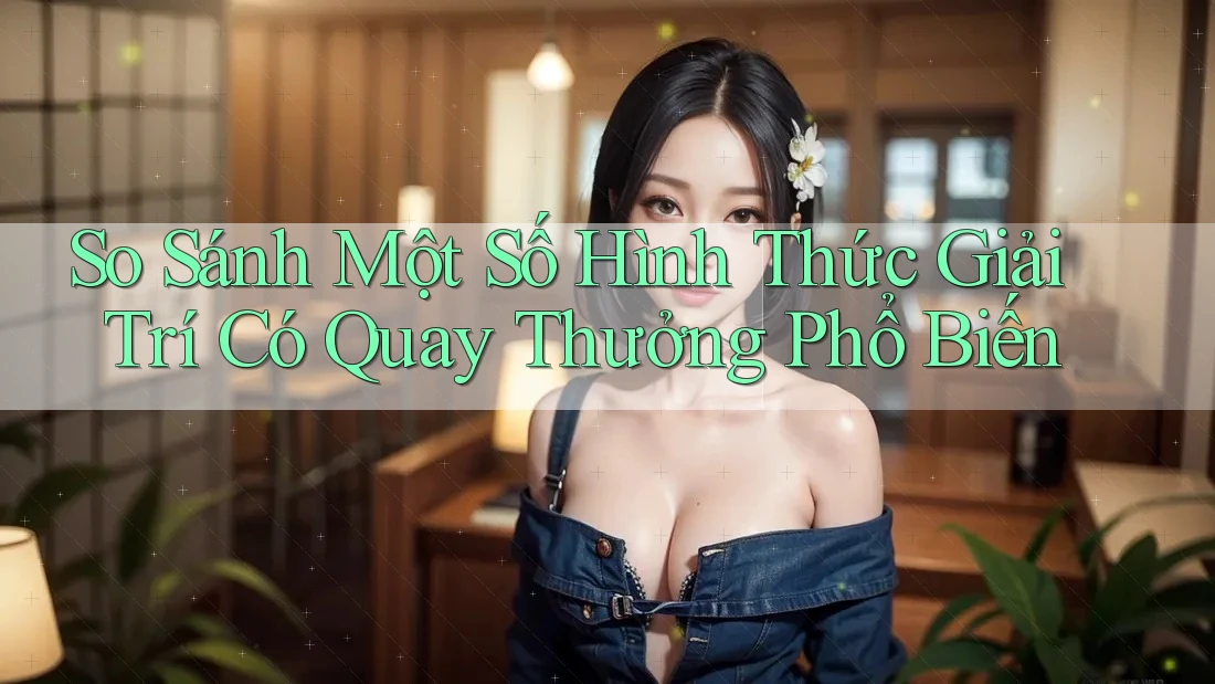 So Sánh Một Số Hình Thức Giải Trí Có Quay Thưởng Phổ Biến