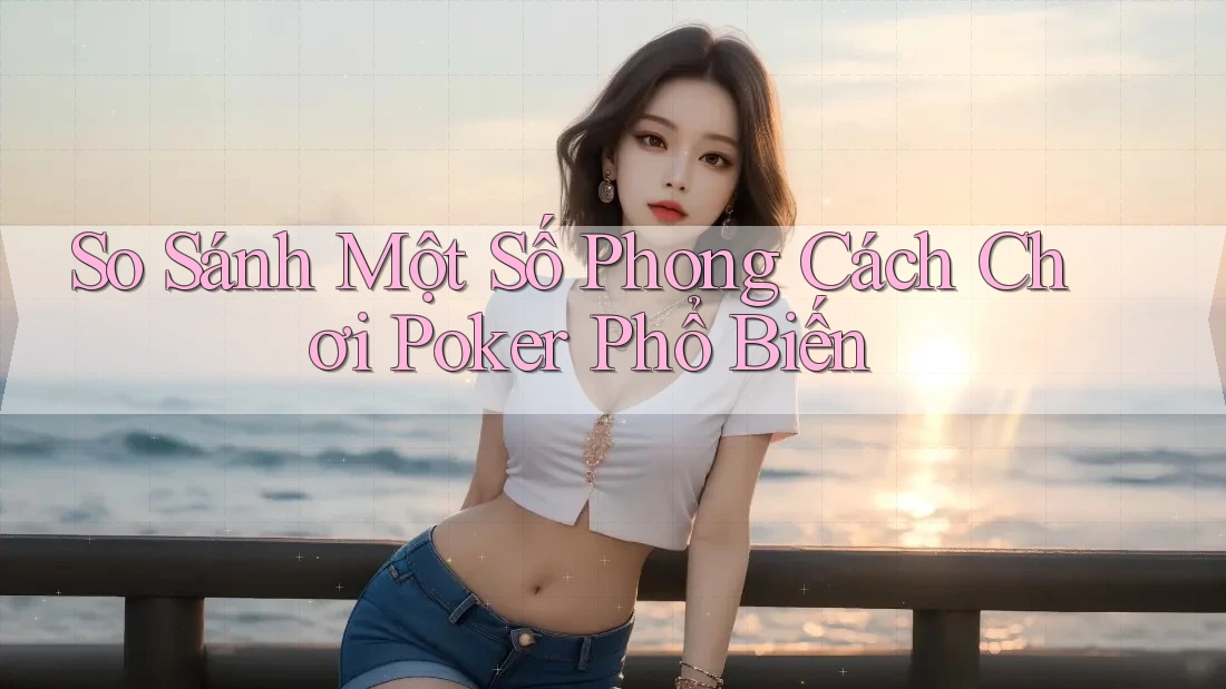 So Sánh Một Số Phong Cách Chơi Poker Phổ Biến
