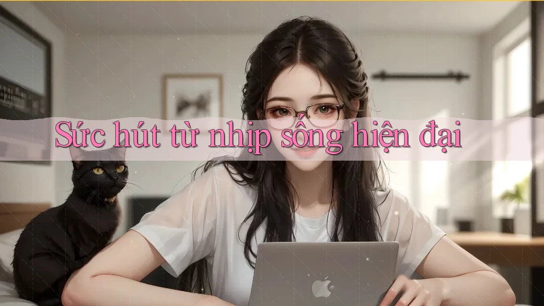 Sức hút từ nhịp sống hiện đại