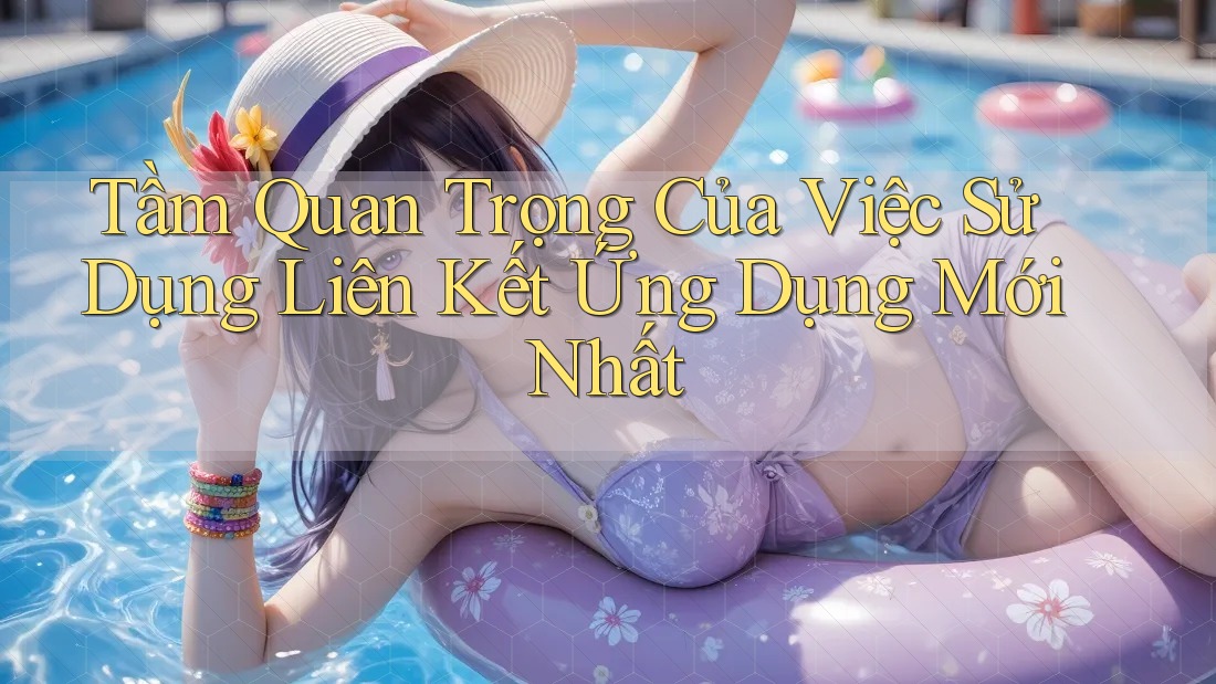 Tầm Quan Trọng Của Việc Sử Dụng Liên Kết Ứng Dụng Mới Nhất
