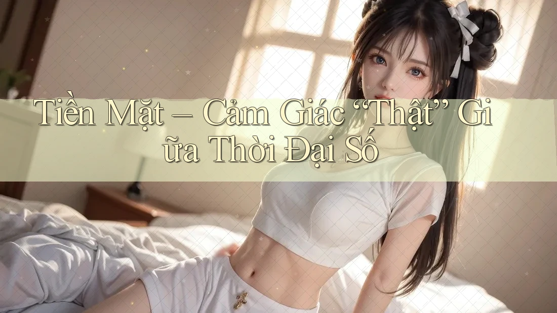 Tiền Mặt – Cảm Giác “Thật” Giữa Thời Đại Số