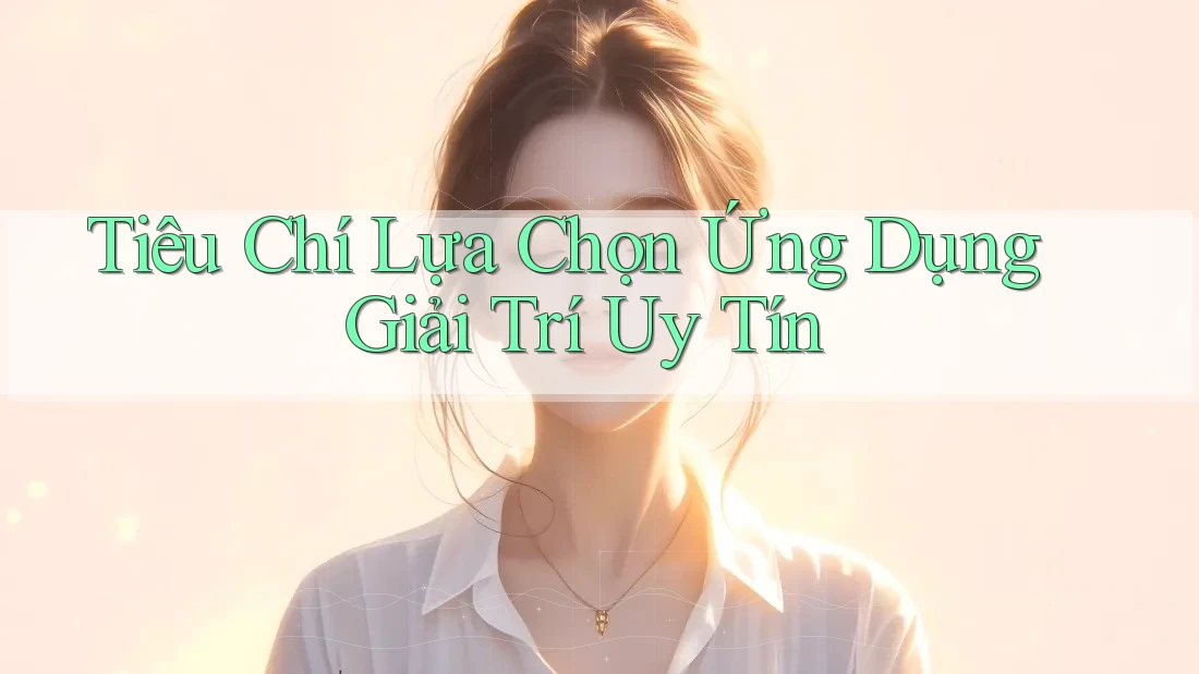 Tiêu Chí Lựa Chọn Ứng Dụng Giải Trí Uy Tín
