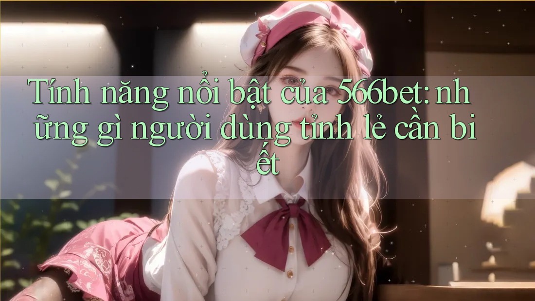 Tính năng nổi bật của 566bet: những gì người dùng tỉnh lẻ cần biết