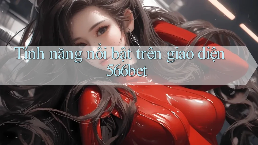 Tính năng nổi bật trên giao diện 566bet