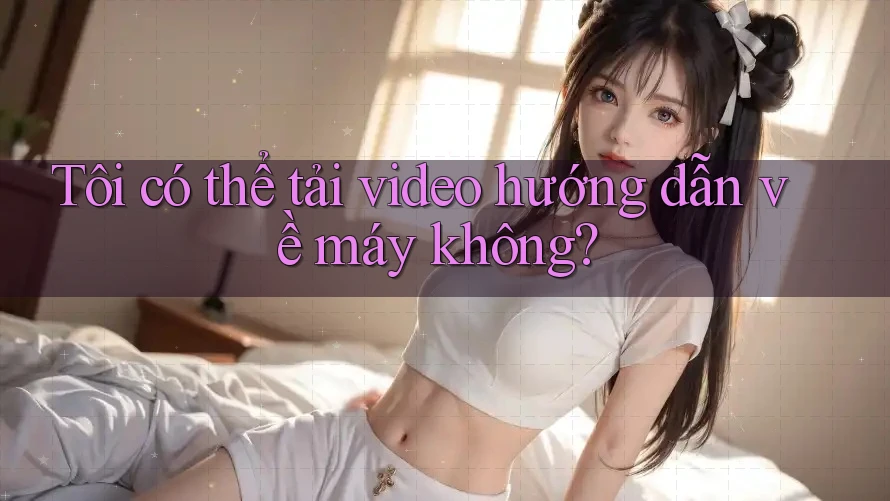 Tôi có thể tải video hướng dẫn về máy không?