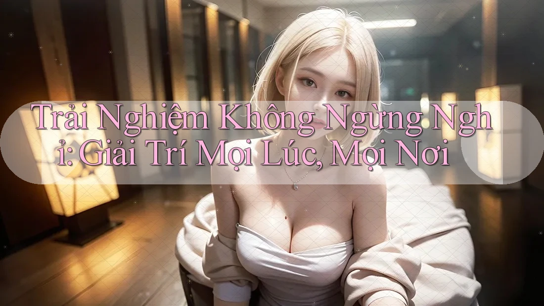 Trải Nghiệm Không Ngừng Nghỉ: Giải Trí Mọi Lúc, Mọi Nơi