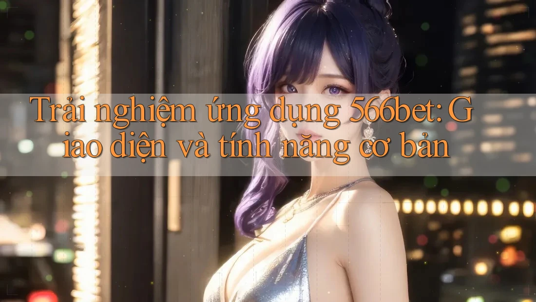 Trải nghiệm ứng dụng 566bet: Giao diện và tính năng cơ bản