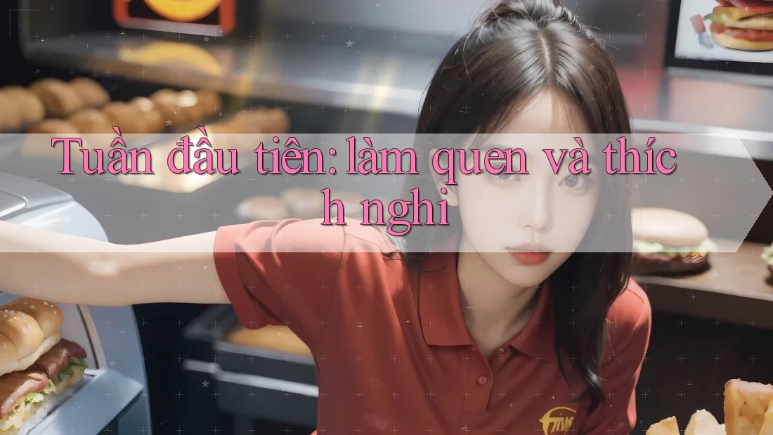 Tuần đầu tiên: làm quen và thích nghi
