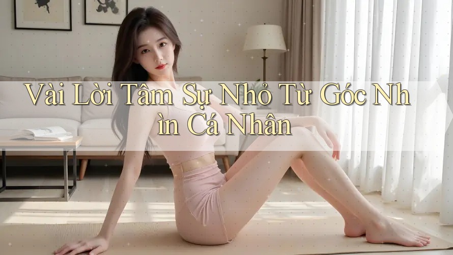 Vài Lời Tâm Sự Nhỏ Từ Góc Nhìn Cá Nhân